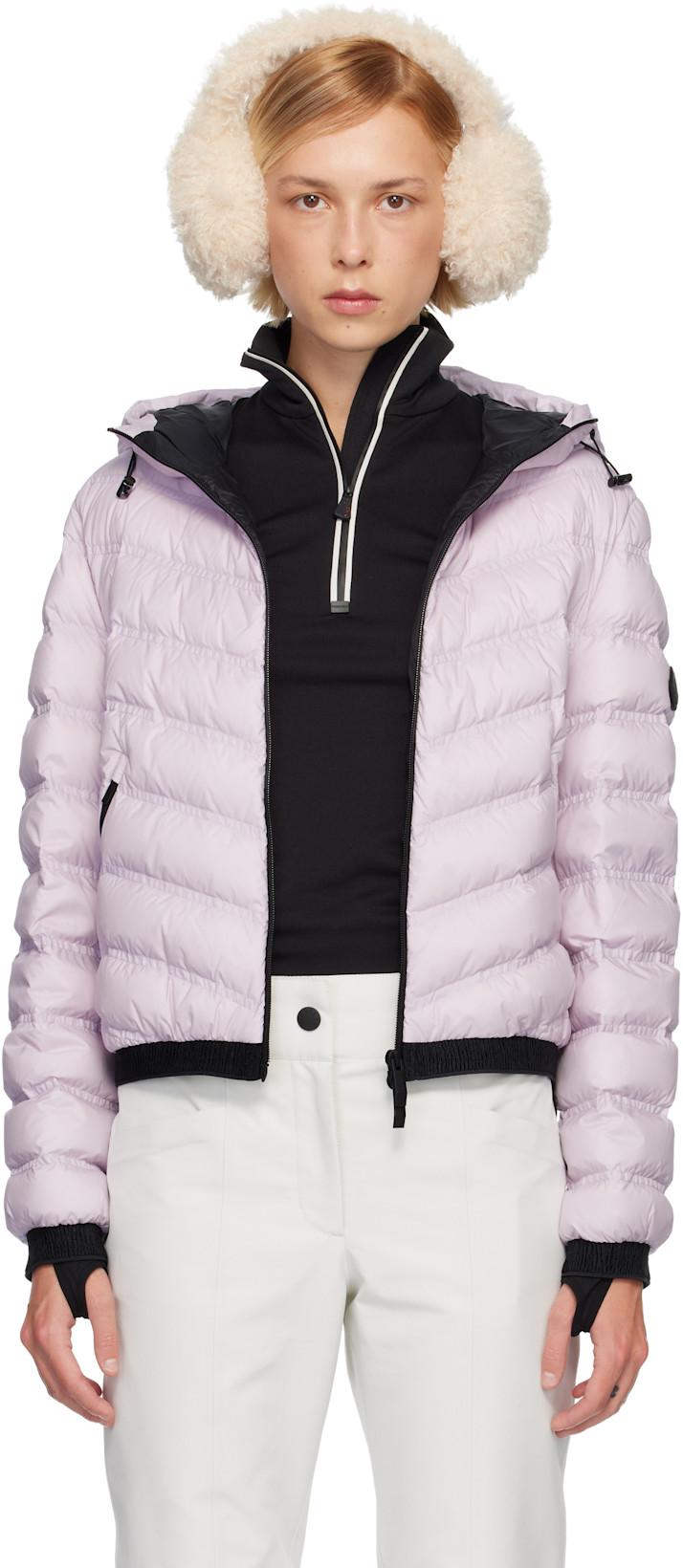Purple Pandelon Down Jacket by MONCLER