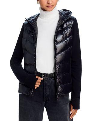 Quilted Down Front Cardigan by MONCLER