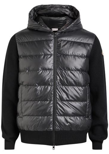 Quilted wool jacket by MONCLER