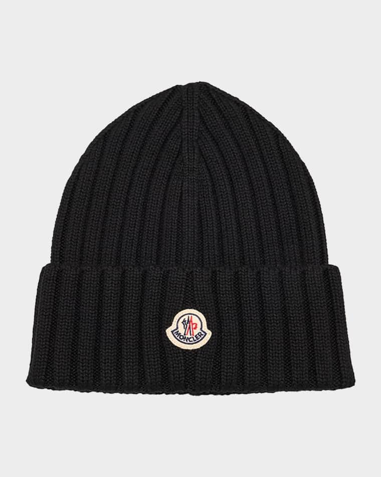 Ribbed Beanie by MONCLER