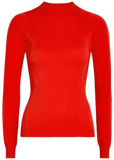 Ribbed knit top by MONCLER