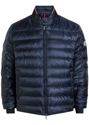 Rigel Biker quilted nylon jacket by MONCLER