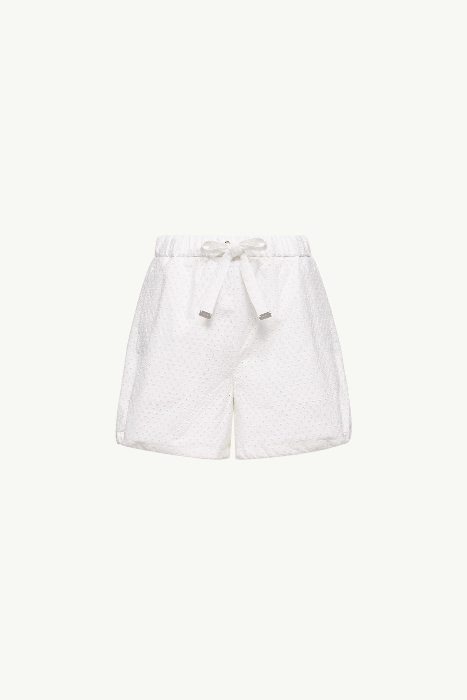 San Gallo & Cotton Poplin Shorts by MONCLER