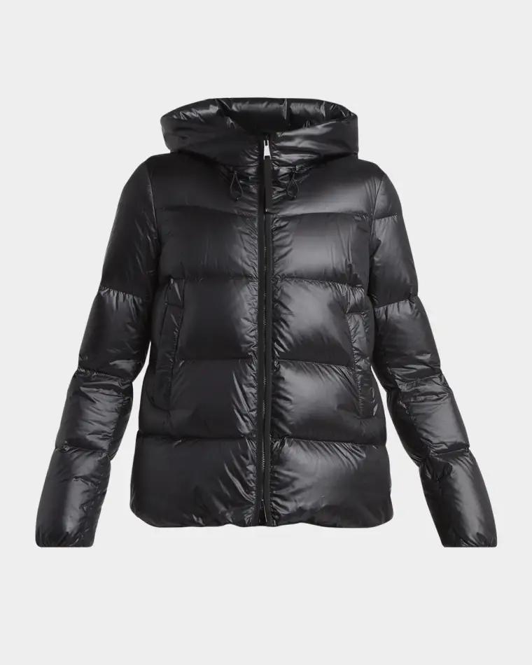 Serittes Hooded Short Down Jacket by MONCLER