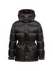 Sesie hoodied mid-length down jacket by MONCLER
