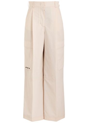 Shell cargo trousers by MONCLER