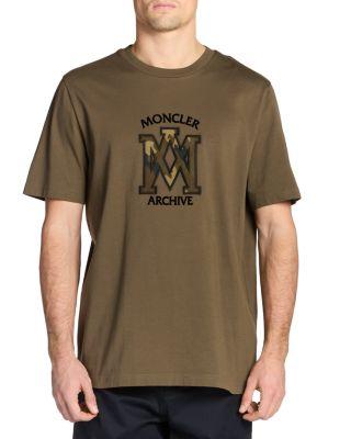 Short Sleeve Logo Graphic Tee by MONCLER