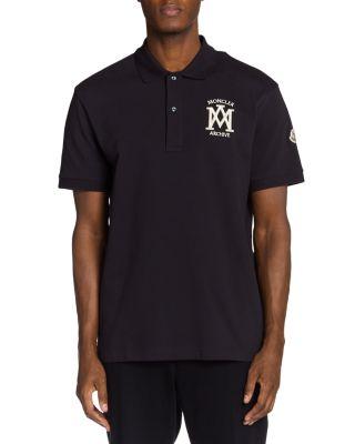 Short Sleeve Logo Polo Shirt by MONCLER