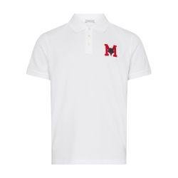 Short-sleeved polo shirt by MONCLER