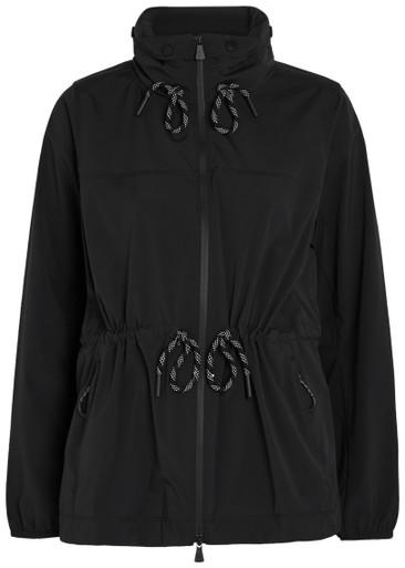 Soulare hoodied stretch-shell jacket by MONCLER