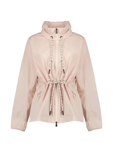 Soulare removable-hood jacket by MONCLER
