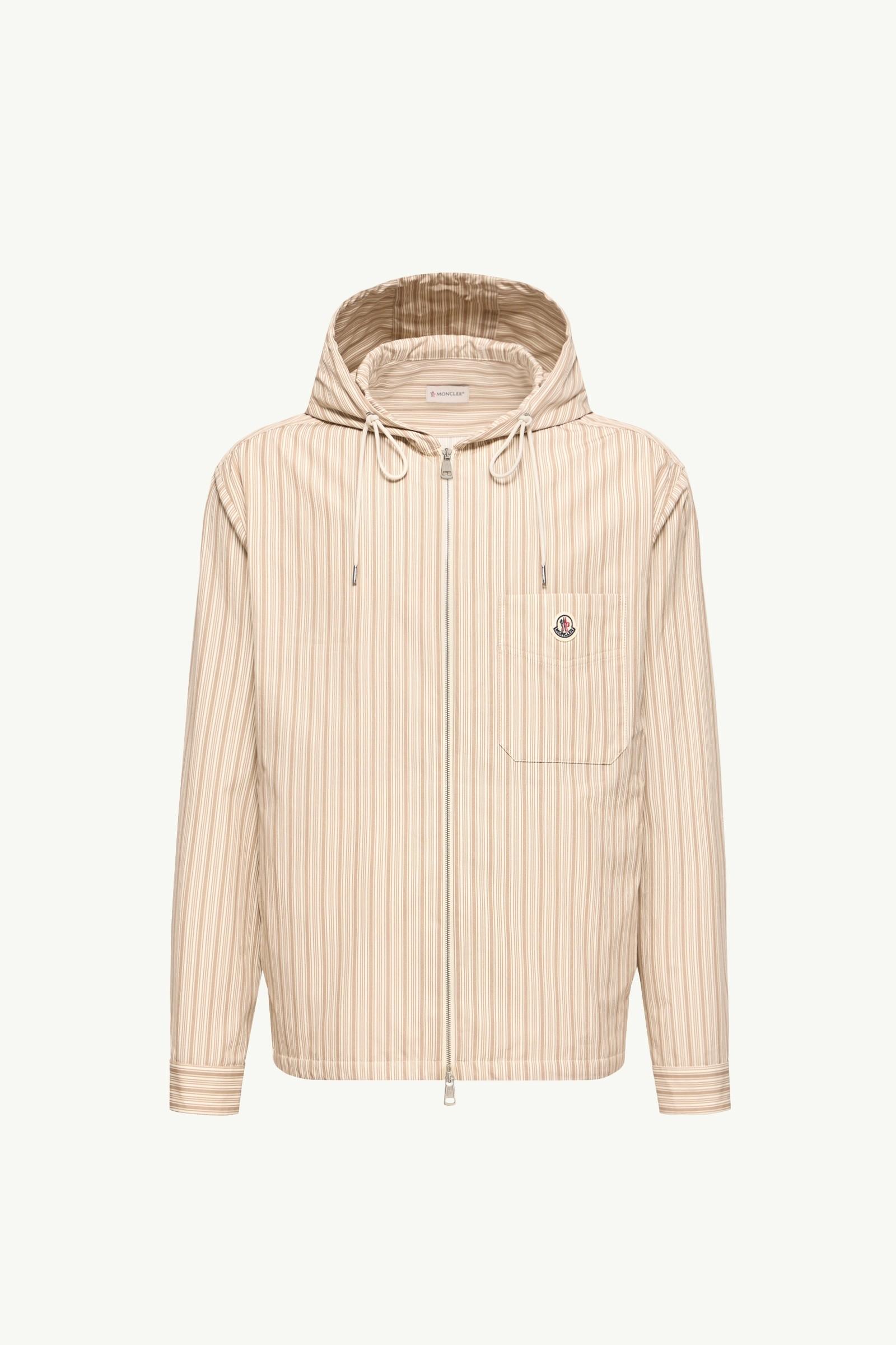 Striped Cotton Poplin Shirt by MONCLER