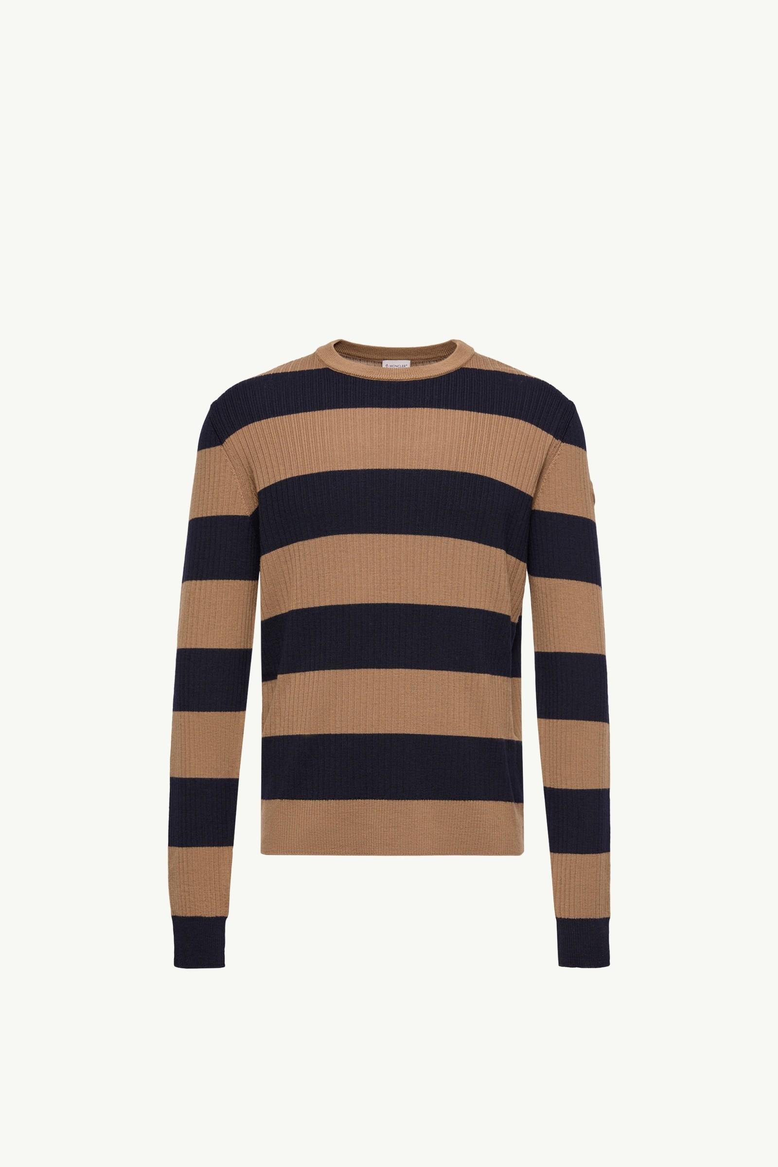 Striped Wool Sweater by MONCLER