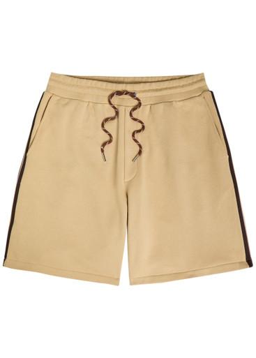 Striped cotton shorts by MONCLER