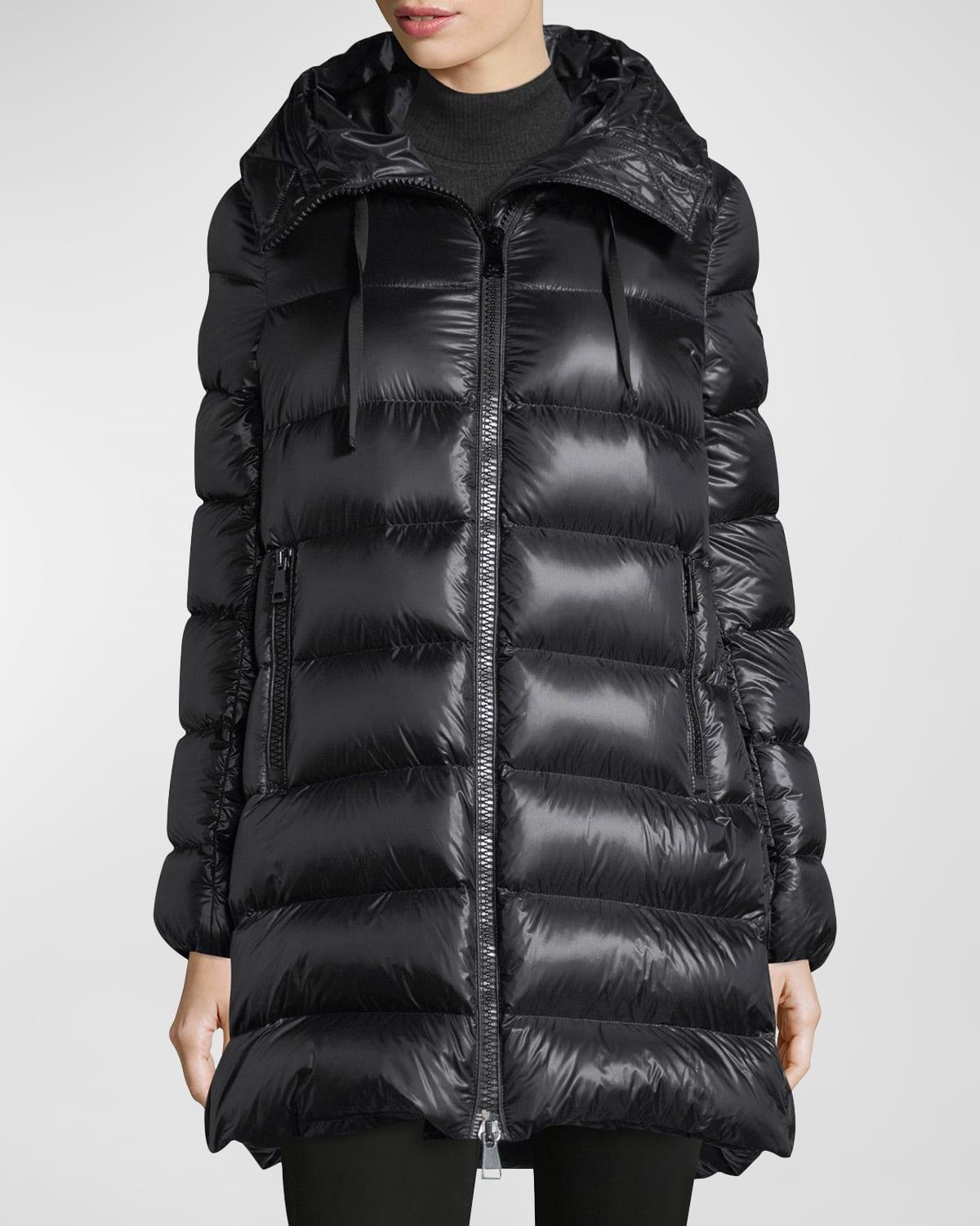 Suyen Down Quilted Nylon Hooded Parka by MONCLER