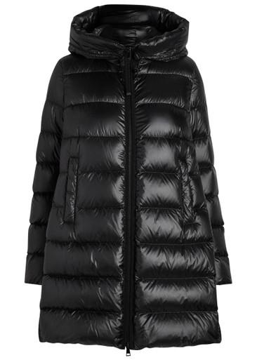 Suyenne hoodied quilted shell parka by MONCLER