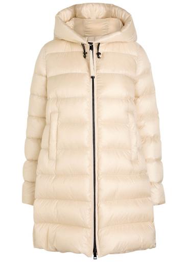 Suyenne hoodied quilted shell parka by MONCLER