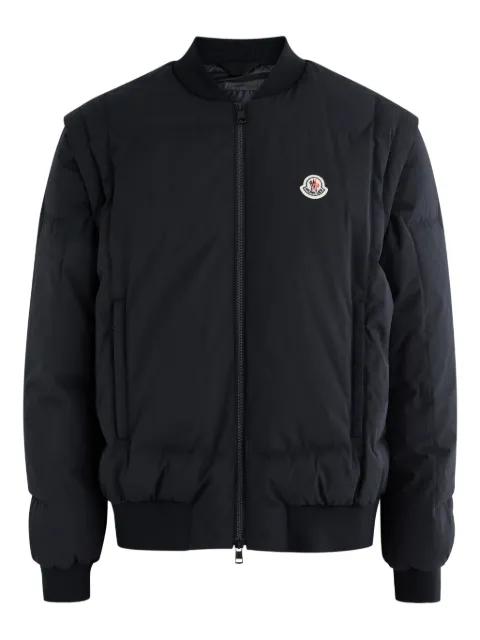 Taku logo-patch bomber jacket by MONCLER