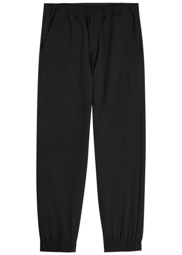 Tapered-leg shell sweatpants by MONCLER