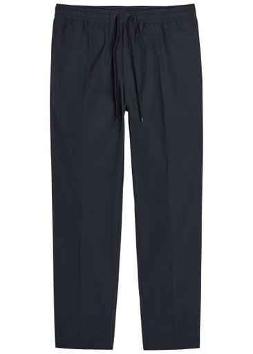 Tapered-leg shell trousers by MONCLER
