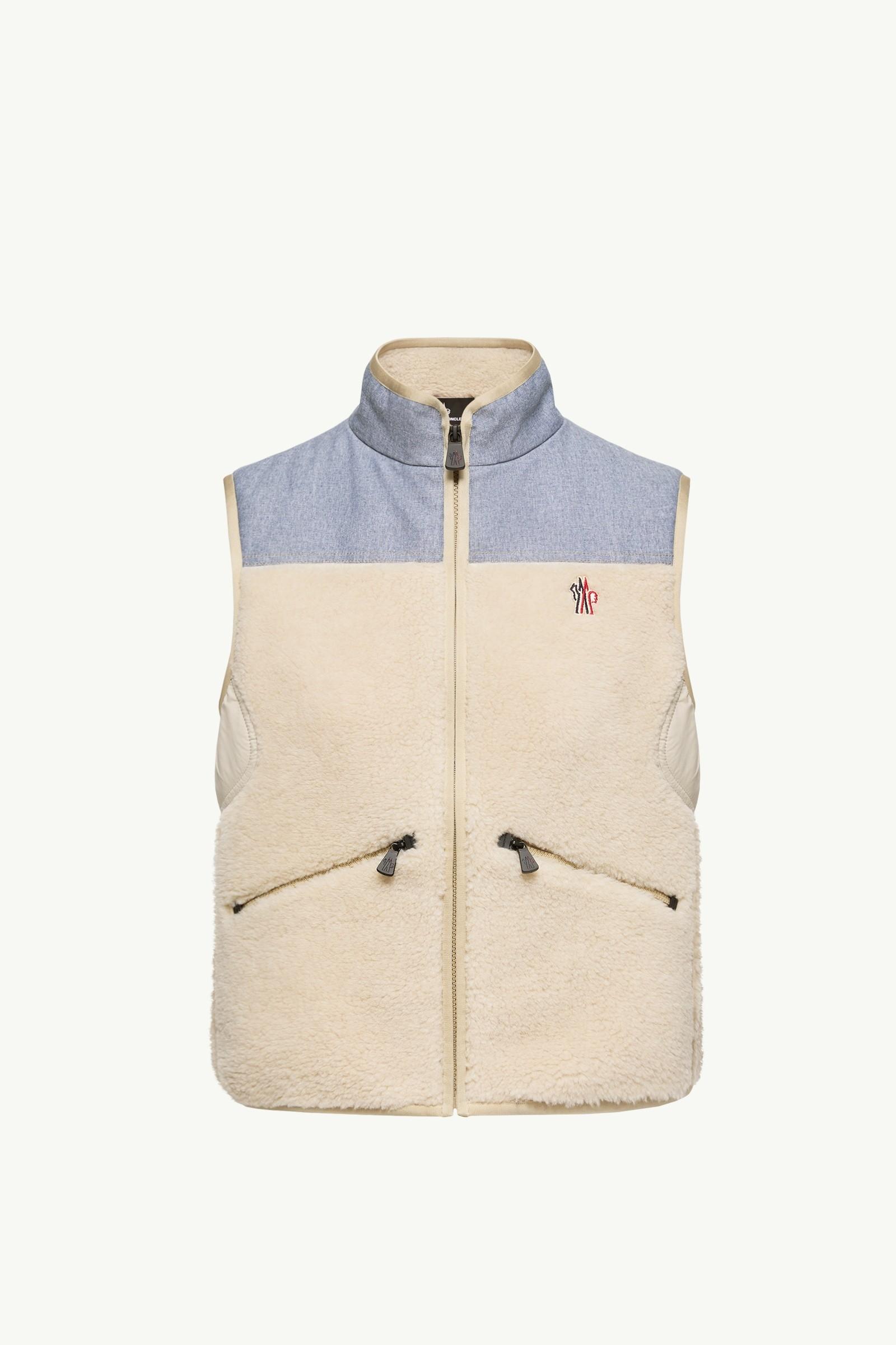 Teddy & Chambray Vest by MONCLER