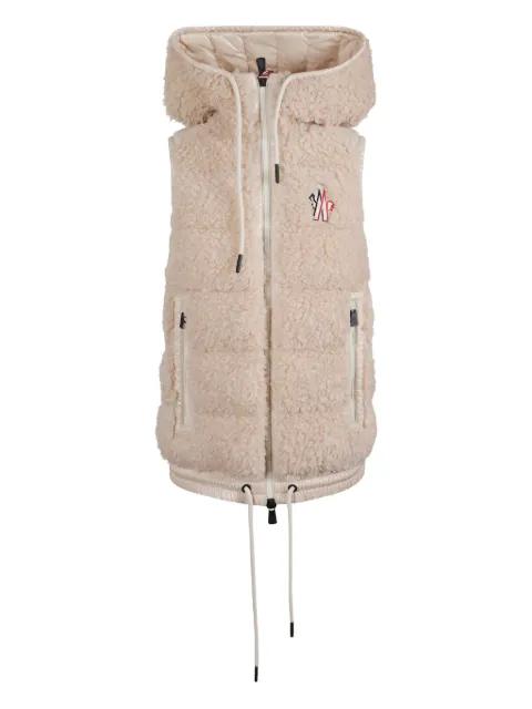 Teddy hoodied zip jacket by MONCLER