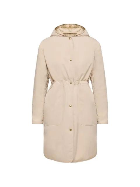 Thymlong reversible hoodied coat by MONCLER