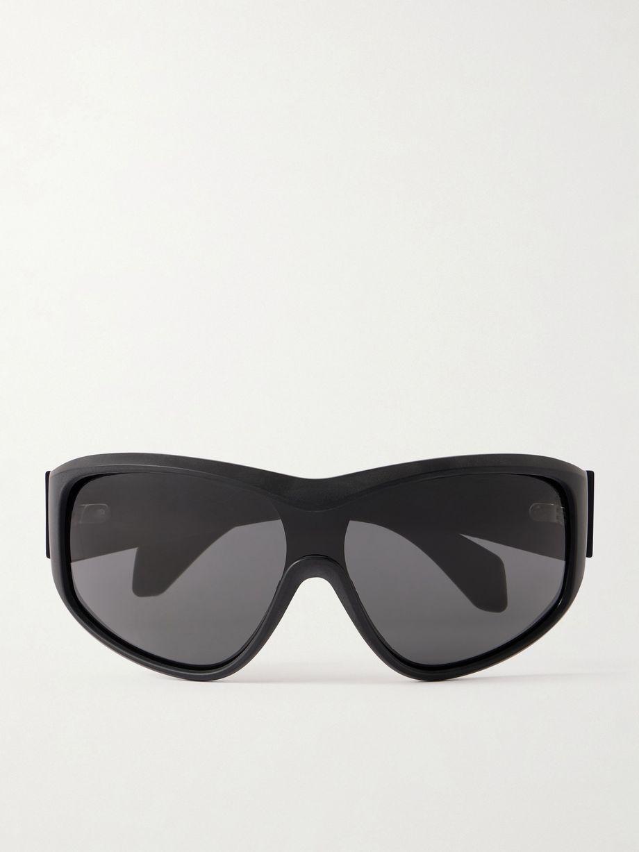 Thyra oval-frame ski sunglasses by MONCLER
