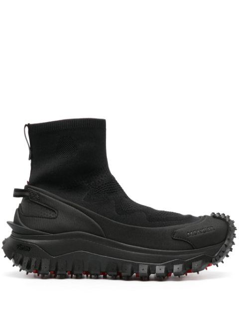 Trailgrip Knit high-top sneakers by MONCLER