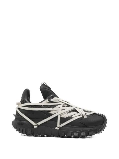 Trailgrip Megalace laced spiky sneakers by MONCLER