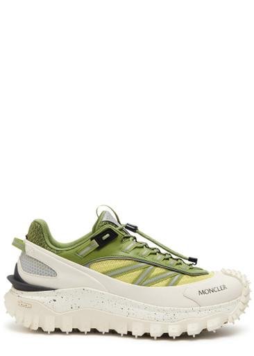 Trailgrip panelled mesh sneakers by MONCLER