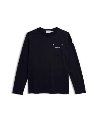 Unisex Logo Long Sleeve Tee - Big Kid by MONCLER