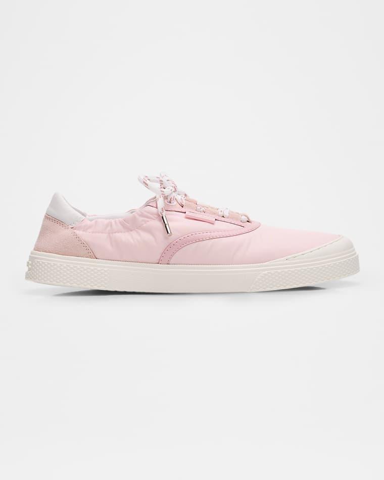 Vera Leisure Suede Low-Top Sneakers by MONCLER