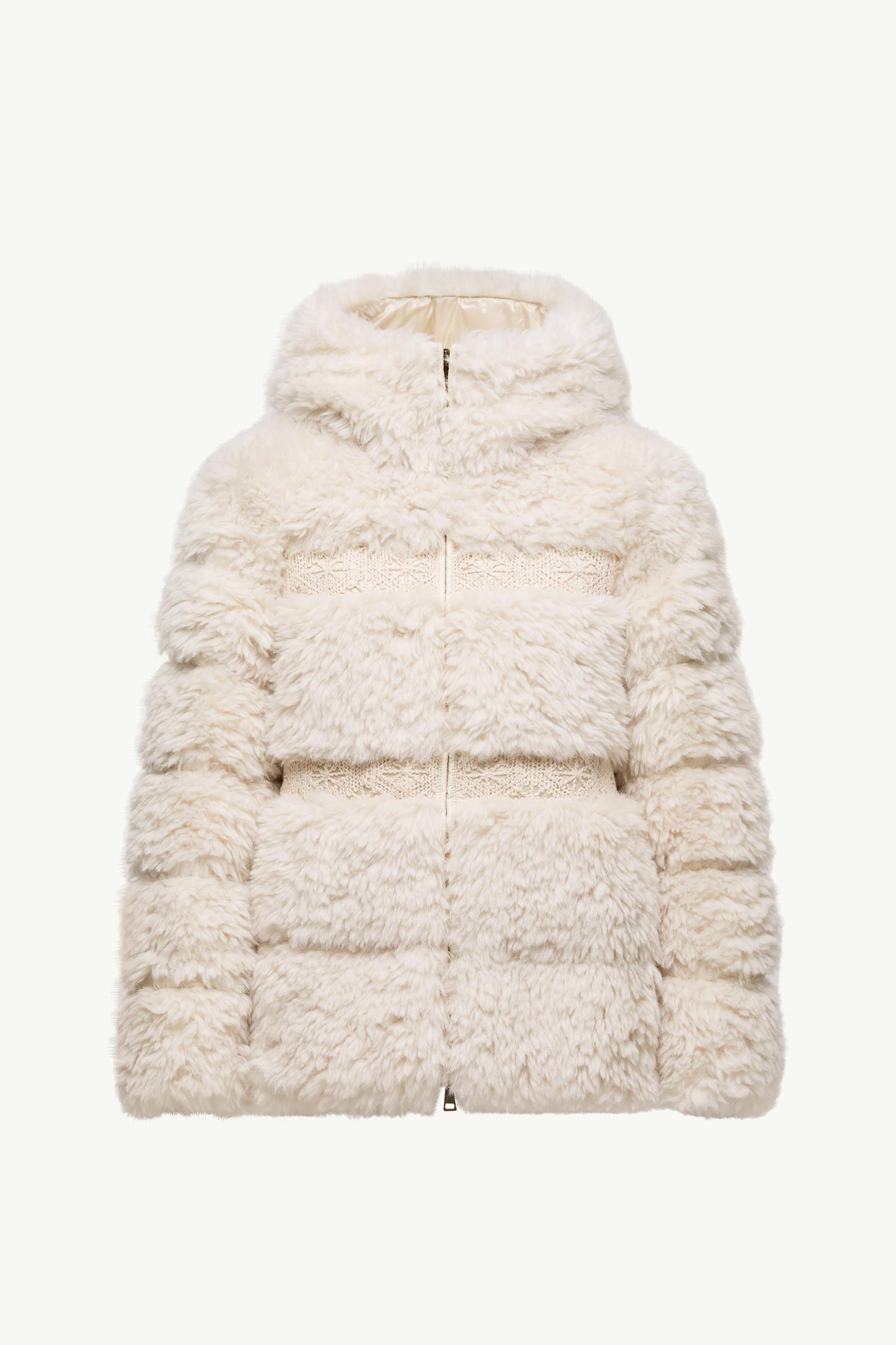 Verie Teddy Hooded Short Down Jacket by MONCLER Verie Teddy Hooded Short Down Jacket by MONCLER