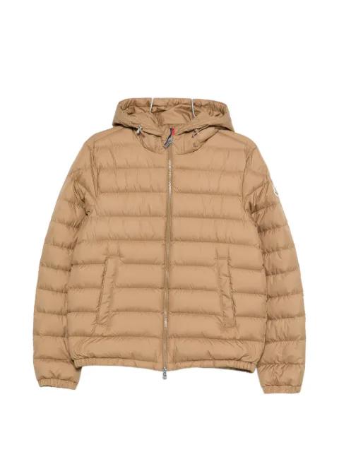 Vermeille hoodied quilted jacket by MONCLER
