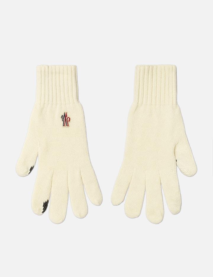 Virgin Wool Gloves by MONCLER