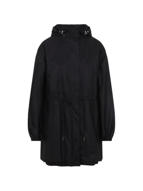 Weteau drawstring hoodied coat by MONCLER
