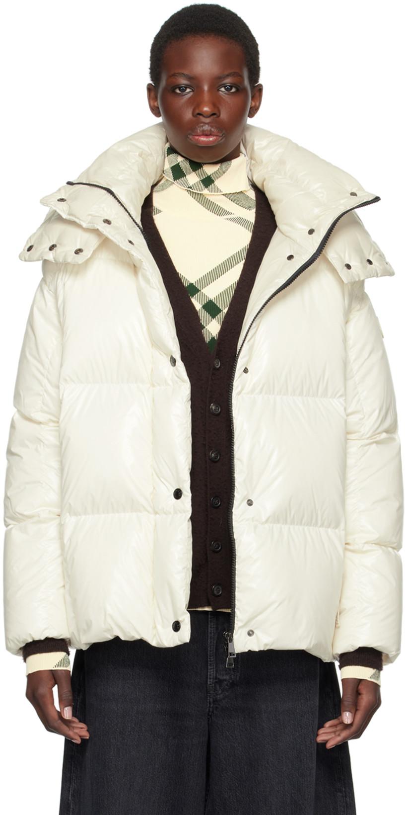 White Parana Down Jacket by MONCLER