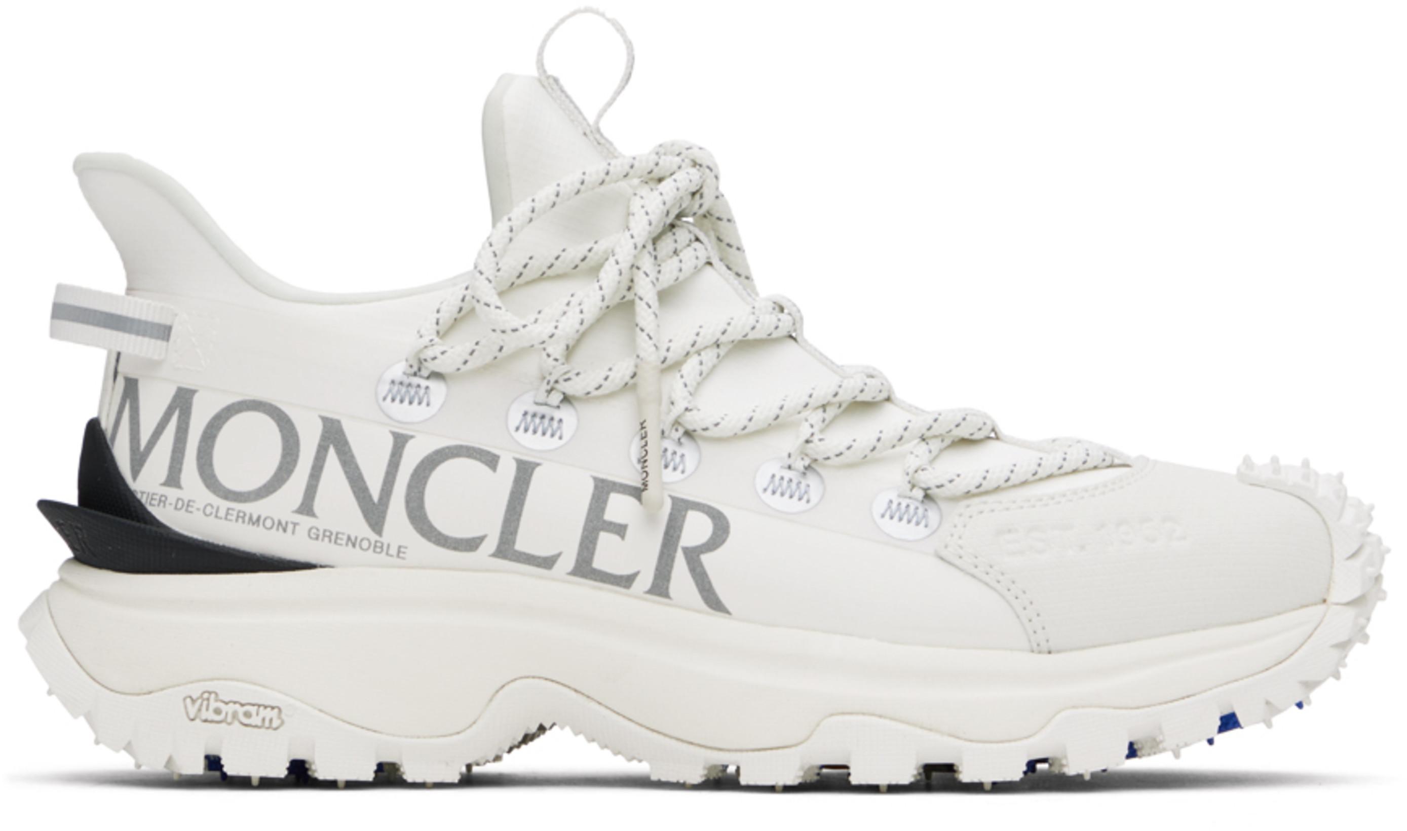 White Trailgrip Lite 2 Sneakers by MONCLER
