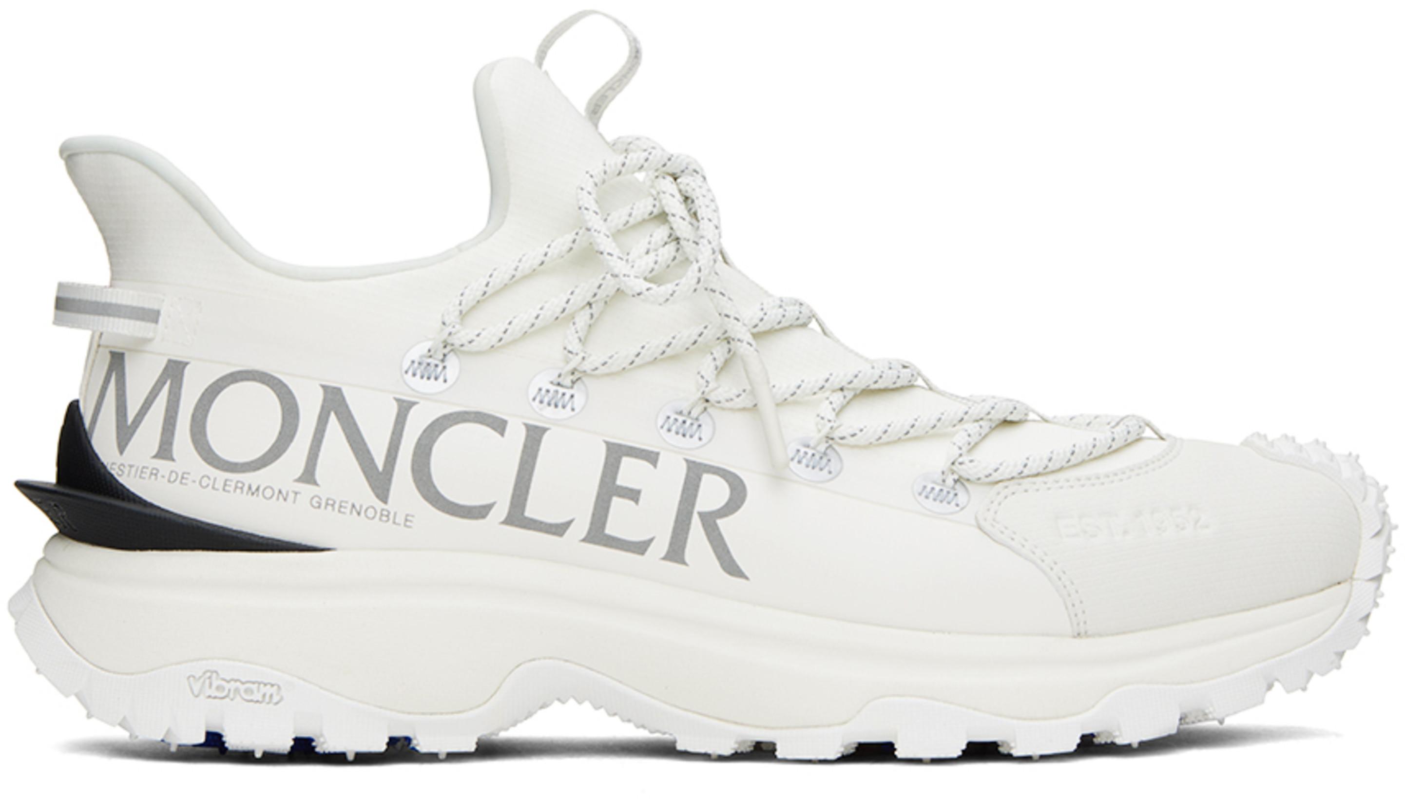 White Trailgrip Lite2 Sneakers by MONCLER