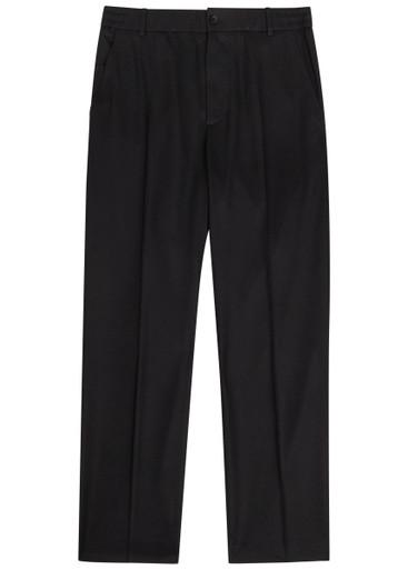 Wide-leg wool trousers by MONCLER