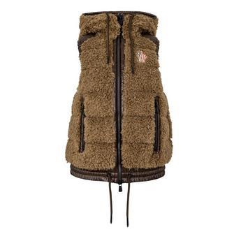 Women's Teddy Vest Fleece Gilet by MONCLER