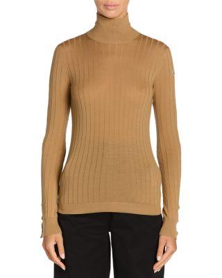 Wool Blend Turtleneck Sweater by MONCLER