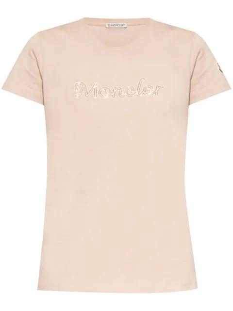 bead-logo T-shirt by MONCLER