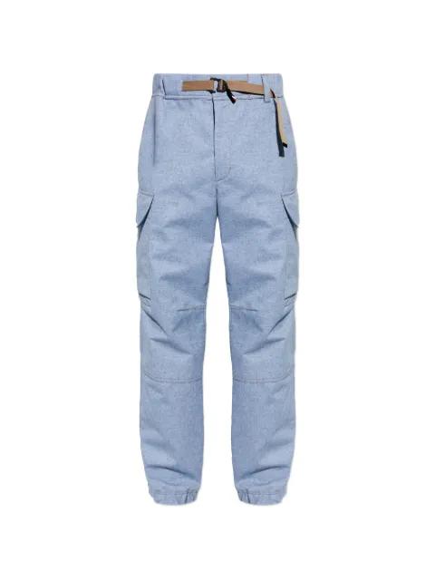belt cargo trousers by MONCLER