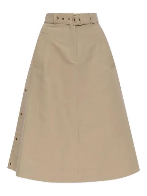 belted midi skirt by MONCLER