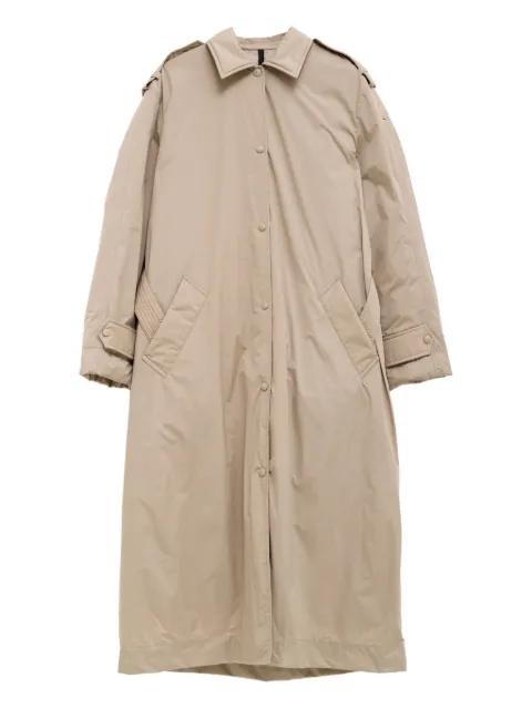 belted trench coat by MONCLER