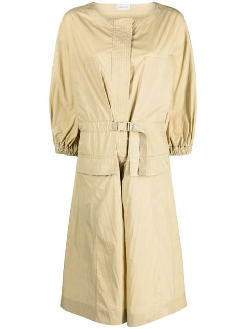 belted waist midi dress by MONCLER