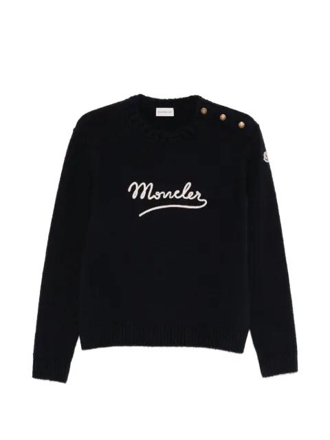button crew-neck sweater by MONCLER