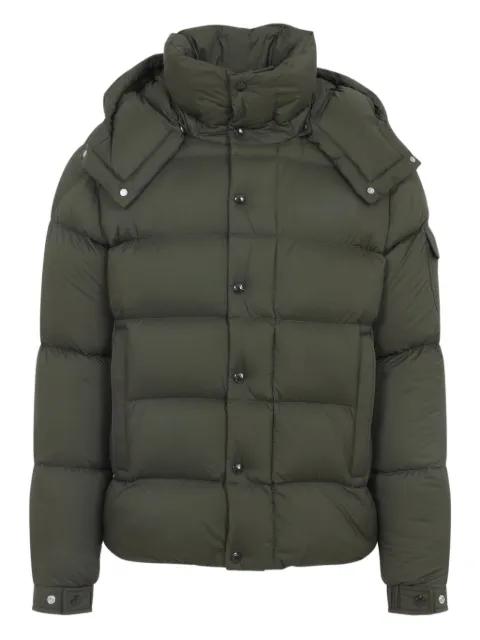 button hoodied jacket by MONCLER